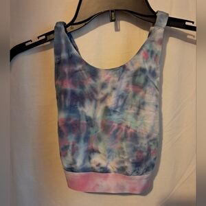 Auden Multicolor Tie-Dye Sports Bra